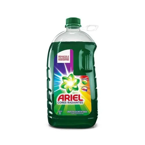 [2un - R$ 53,98] Sabo Lquido Ariel Cores Radiantes 3l